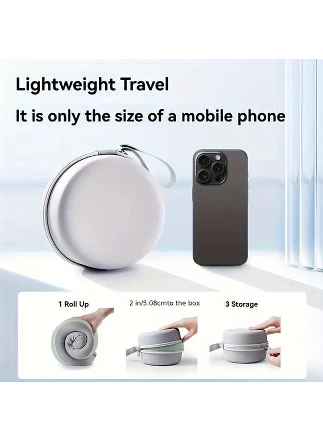 Ergonomic U Shaped Memory Foam Travel Neck Pillow Fruit Green Color Matching - Image 5