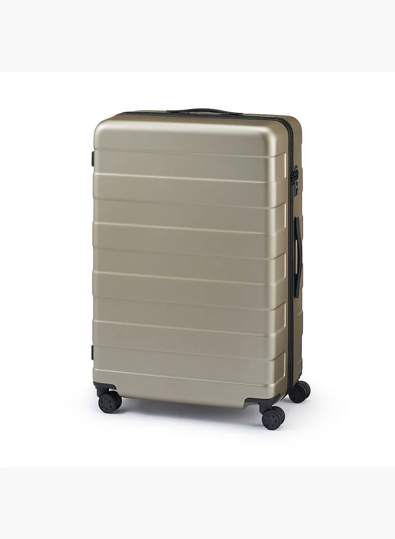 MUJI Hard Carry Bag with Stopper & Adjustable Carry Bar, 105 L Matt
