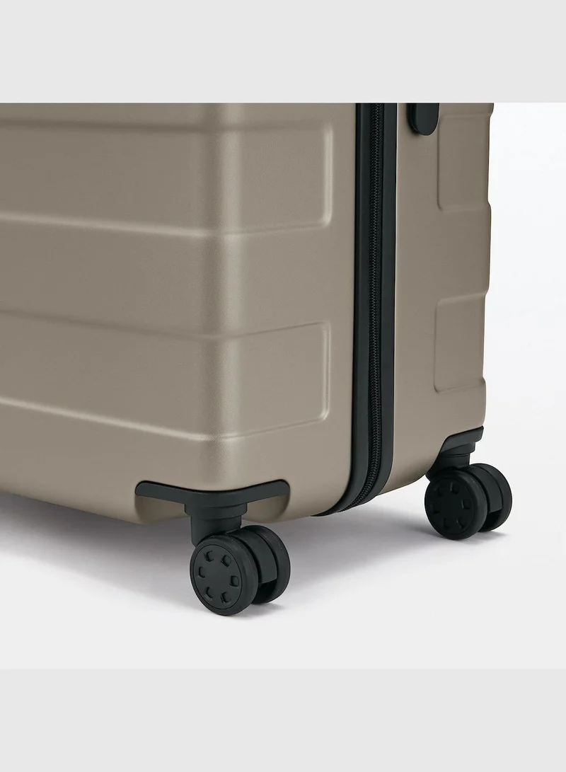 MUJI Hard Carry Bag with Stopper & Adjustable Carry Bar, 105 L Matt