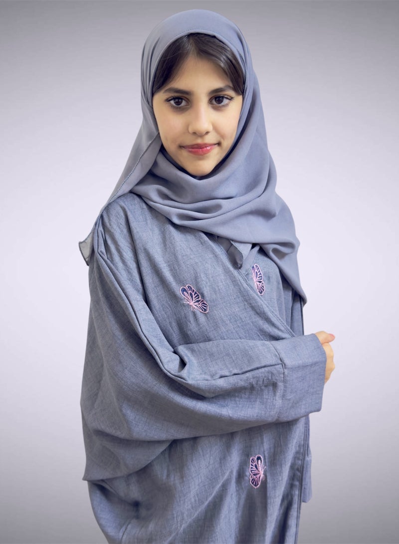 بهنس عبايات للمدرسة وللمراهقات | عبايات للبنات المراهقات والصغيرات | عبايات ملونة للمراهقات أنيقة وعصرية | عبايات قصيرة للقصيرات | عبايات للمدرسة والمتوسطة والثانوية والجامعة | عبايات كشخة فخمة وناعمة | عباية بشت خليجية ترند| عبايات للمراهقات تناسب جميع المناسبات والدراسة - Image 1