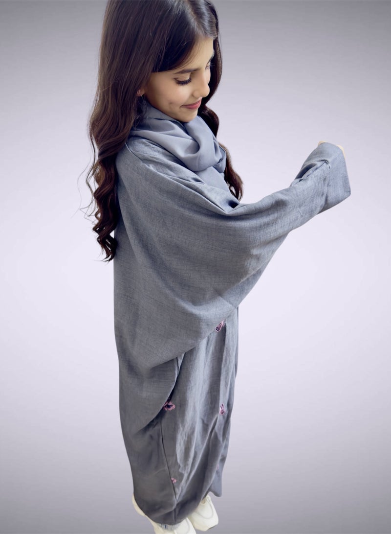 بهنس عبايات للمدرسة وللمراهقات | عبايات للبنات المراهقات والصغيرات | عبايات ملونة للمراهقات أنيقة وعصرية | عبايات قصيرة للقصيرات | عبايات للمدرسة والمتوسطة والثانوية والجامعة | عبايات كشخة فخمة وناعمة | عباية بشت خليجية ترند| عبايات للمراهقات تناسب جميع المناسبات والدراسة - Image 4