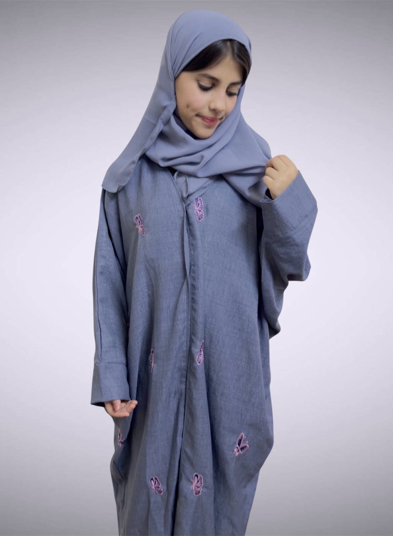 بهنس عبايات للمدرسة وللمراهقات | عبايات للبنات المراهقات والصغيرات | عبايات ملونة للمراهقات أنيقة وعصرية | عبايات قصيرة للقصيرات | عبايات للمدرسة والمتوسطة والثانوية والجامعة | عبايات كشخة فخمة وناعمة | عباية بشت خليجية ترند| عبايات للمراهقات تناسب جميع المناسبات والدراسة - Image 3