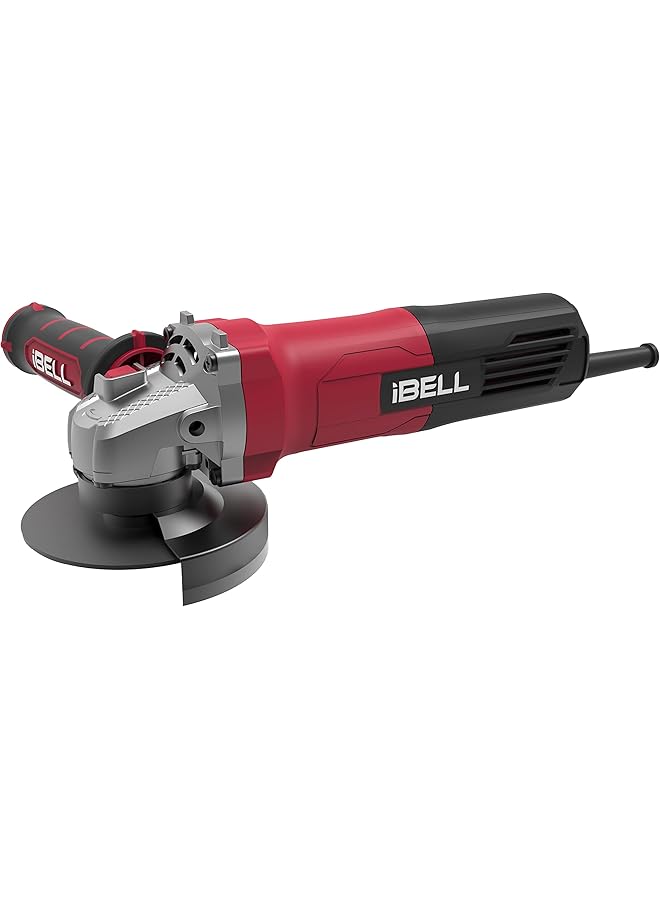آي بيل ماكينة صنفرة زاوية AG10 68 680W قرص محرك نحاسي عالي التحمل بقطر 100 مم 11000 دورة في الدقيقة مع عجلة صنفرة وواقي… - Image 1