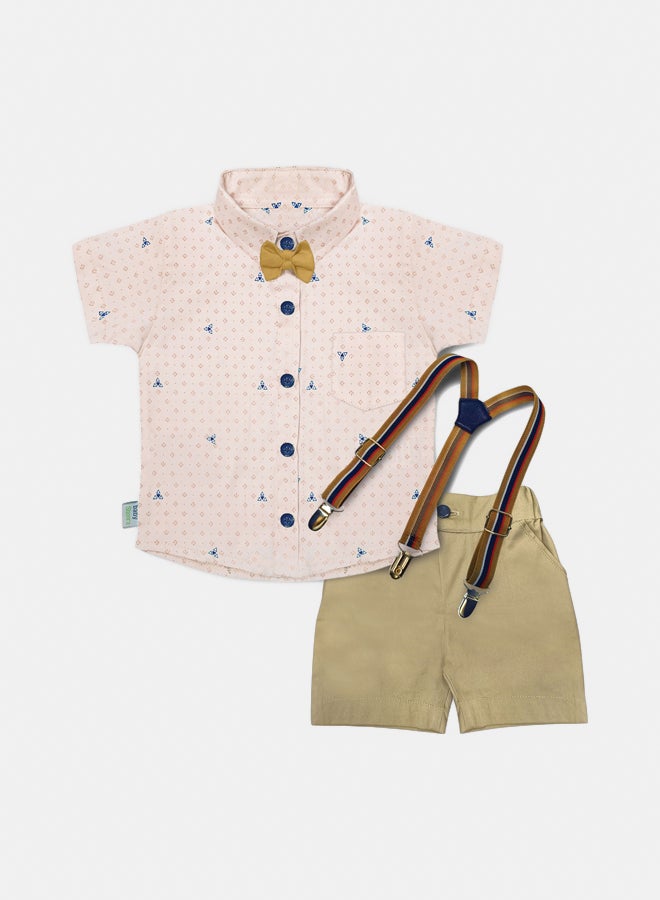 BabyShoora Baby Boy Summer Shorts Set  - Image 1