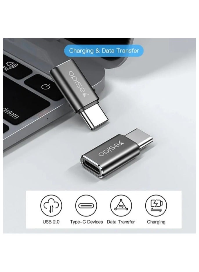 Yesido GS22 Lightning To Type-C Adapter Converter - Image 2