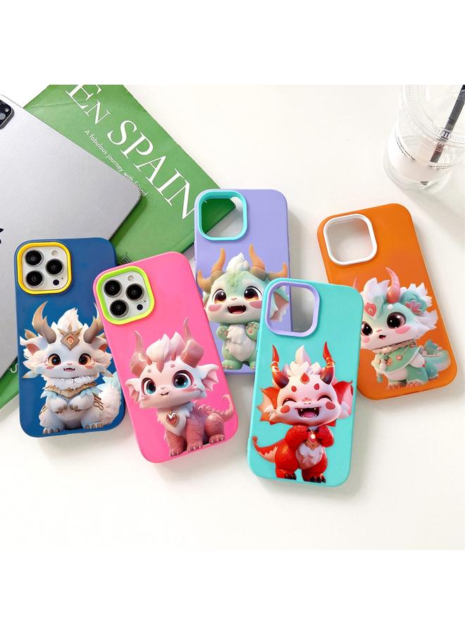 اس-توب جراب لهاتف iPhone 12 Pro Max Loong Baby PC Hybrid TPU - Image 2