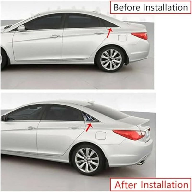 Wivplex Car Rear Louver Window Cover for Hyundai Sonata - Image 5