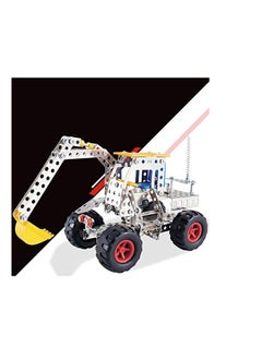 MUMS PLANET DIY 3D Metal Excavator Stainless Steel Construction Puzzle for Kids Toys  - Image 3