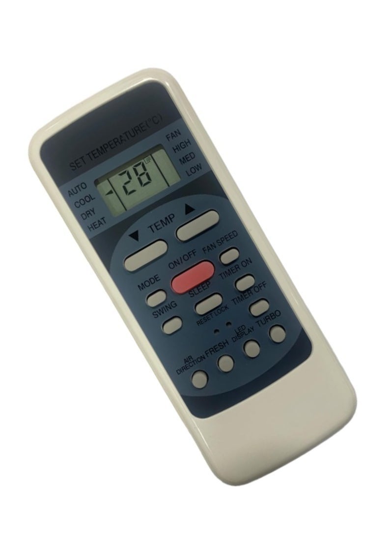 BGM - AC Remote No. 78 (No Backlight), Compatible/Replacement for Videocon AC Remote Control – Exact Match for Videocon Air Conditioners – Reliable, Simple Control, Battery Included - Image 1