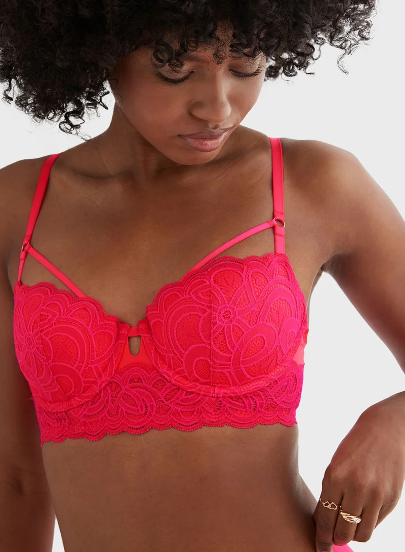 Aerie Lace Detail Bra