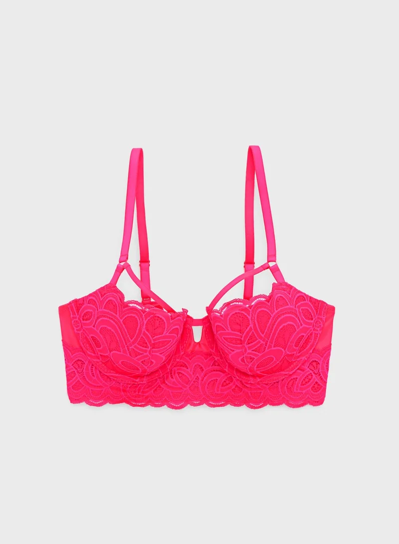 Aerie Lace Detail Bra