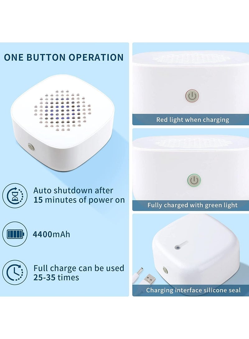 general Fruit  Vegetable Cleaner, USB Wireless Fruit Purifier, Portable Ultrasonic Food Cleaner for Deep Cleaning Fruits, Vegetables, Rice, Cutlery - Image 2