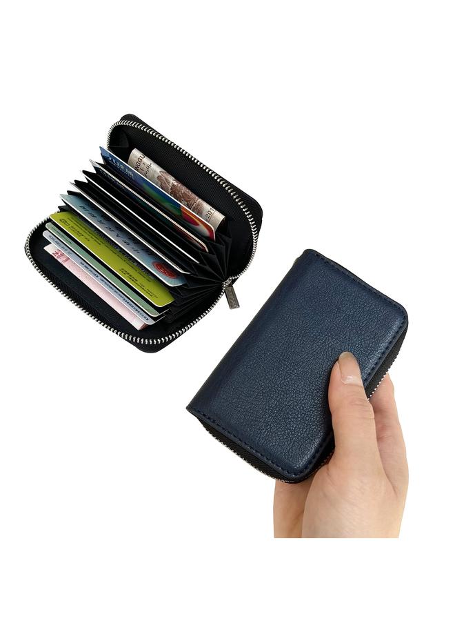 Zaboon Case For iPhone 13 Pro Max Solid Color Zipper 11-Card Slots Bag Phone Case with Lanyard - Image 3