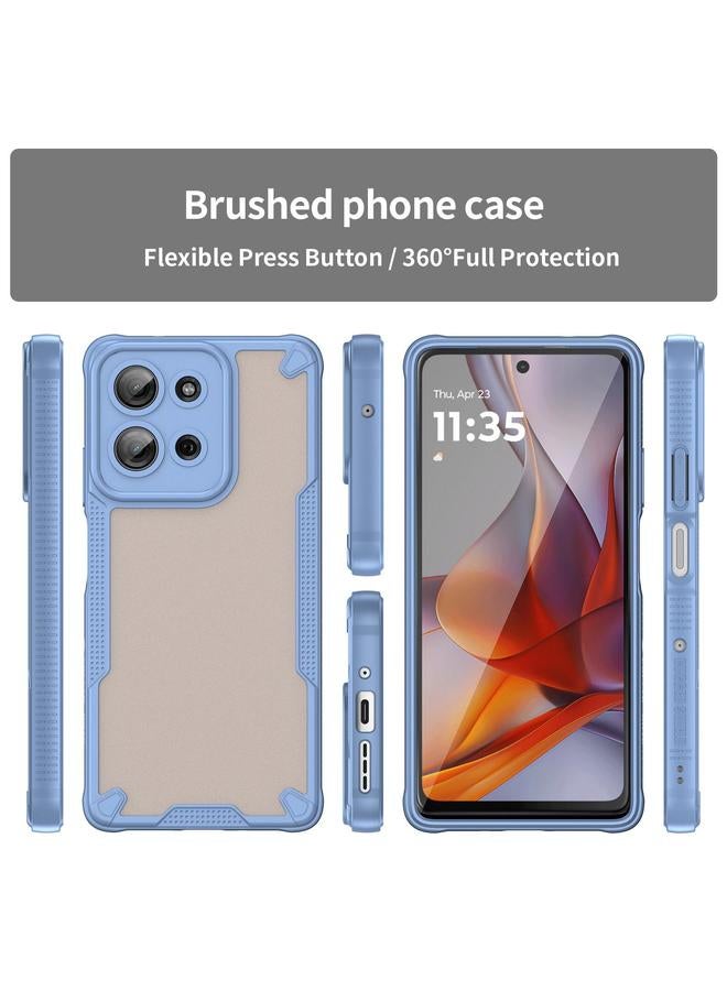 اس-توب جراب لهاتف Motorola Moto G75 5G Armor Glaze PC Hybrid TPU - Image 2