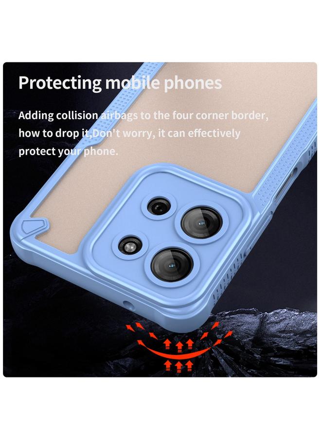 اس-توب جراب لهاتف Motorola Moto G75 5G Armor Glaze PC Hybrid TPU - Image 4