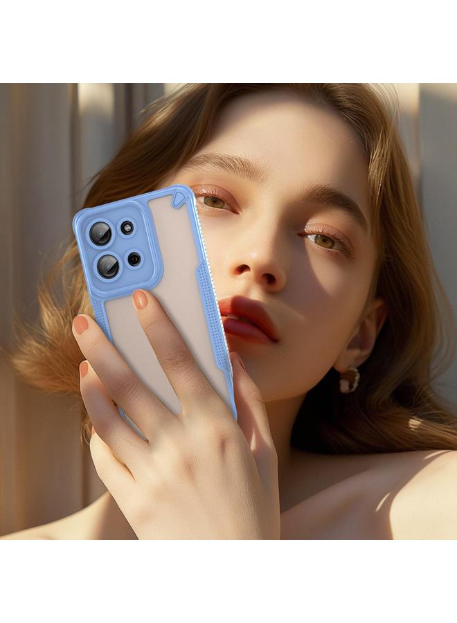 اس-توب جراب لهاتف Motorola Moto G75 5G Armor Glaze PC Hybrid TPU - Image 3