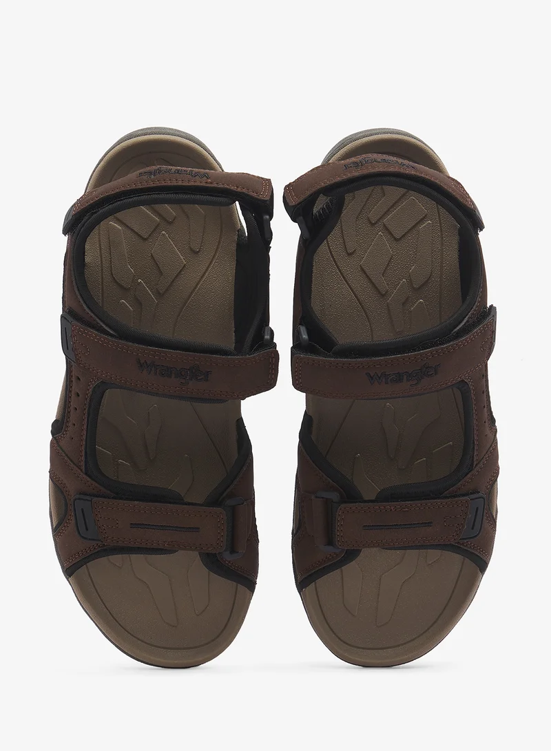 Wrangler COFFEE BEAN Buster Low Sandals for Men | Best Price UAE