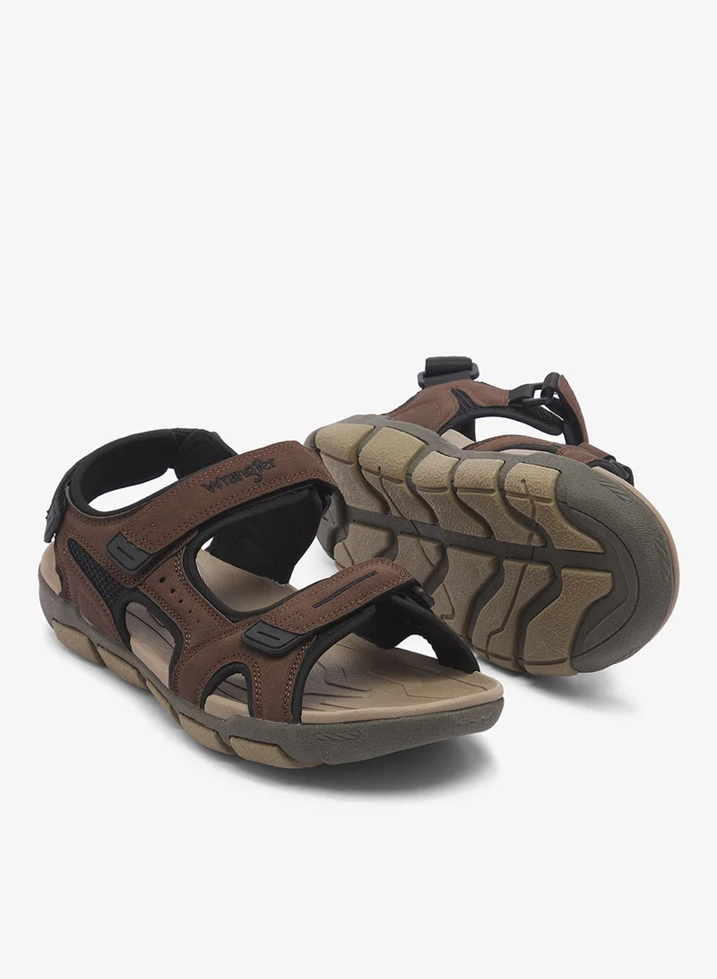Wrangler COFFEE BEAN Buster Low Sandals for Men | Best Price UAE