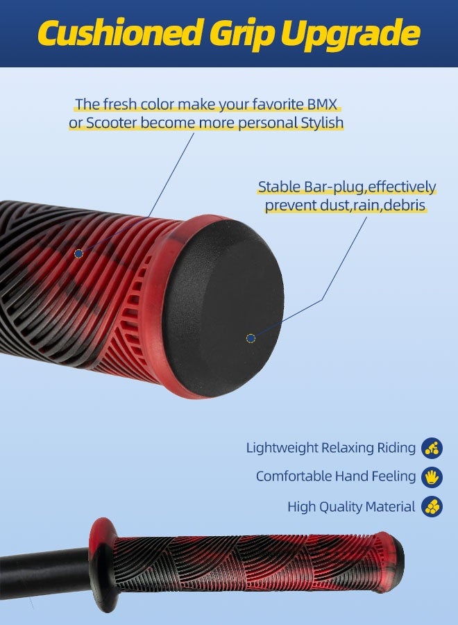 CREEPER Bicycle Handlebar Grips 14.5cm Length Comfortable Non-Slip Suitable for Multiple Sizes Daily Use Outdoor Cycling Accessories - Image 3