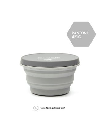 M Square Silicone Folding Kettle Portable Outdoor Camping Open Fire Coffee Tea Card Stove Cookware-Color:Large Gray Bowl (1000mL)-Capacity:Custom - pzsku/ZC02338C00A0DF1FC863FZ/45/1746233642/f7c4a05a-5f00-4f54-bf4e-5311007621ce