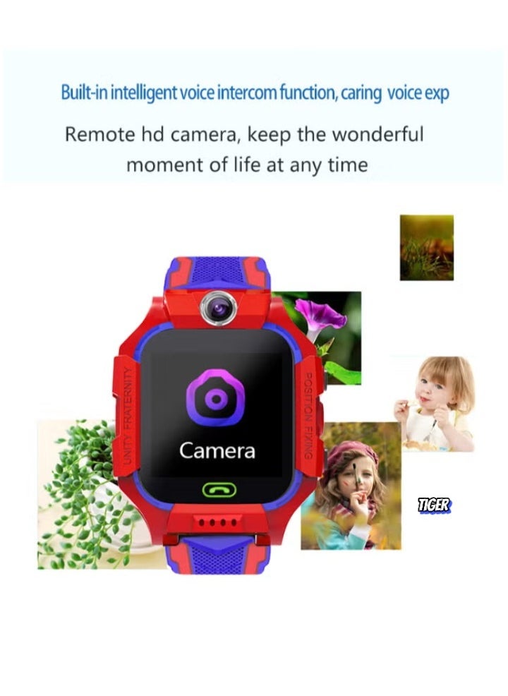 TIGER Smartwatch with Camera, GPS, and SIM Card Slot – Midnight Red Edition – Stylish, Multi-Functional Smartwatch with Built-in Camera, GPS Navigation, SIM Card Support, Fitness Tracker, and Easy Connectivity – Ideal for Daily Use, Calls, and Notifications - Image 2