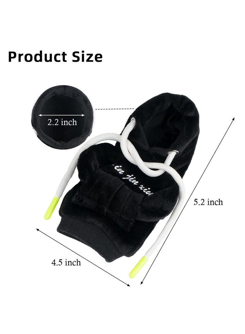Generic Stylish Car Gear Shift Knob Hoodie - Universal Fit Sweatshirt Protector 15cm X 6cm X 4.4cm  - Image 4