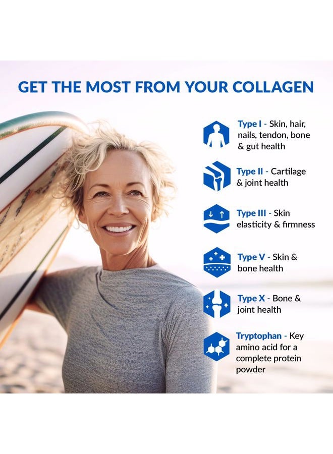 BioTrust Multi Collagen Protein Powder + Keto MCT Oil – 5 Types (I, II, III, V, X) & 100% Caprylic Acid C8 - Support Elevated Ketones, Metabolism, Joints & Beauty All in 1 Collagen Powder (Unflavored) - Image 5