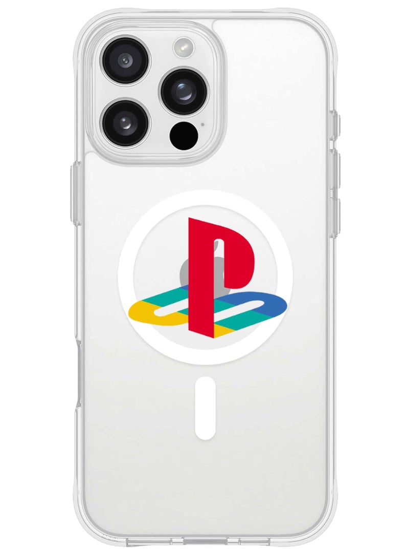 Theodor iPhone 16 Pro Magsafe Magnetic Case for iPhone Compatible with Wireless Charging, Shockproof Phone Bumper Cover - PS - Image 1