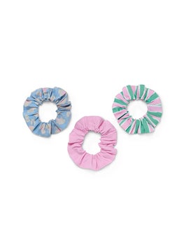 Tchibo Kids Girls Set of 3 Hair Band, Pink Combo  - Image 2