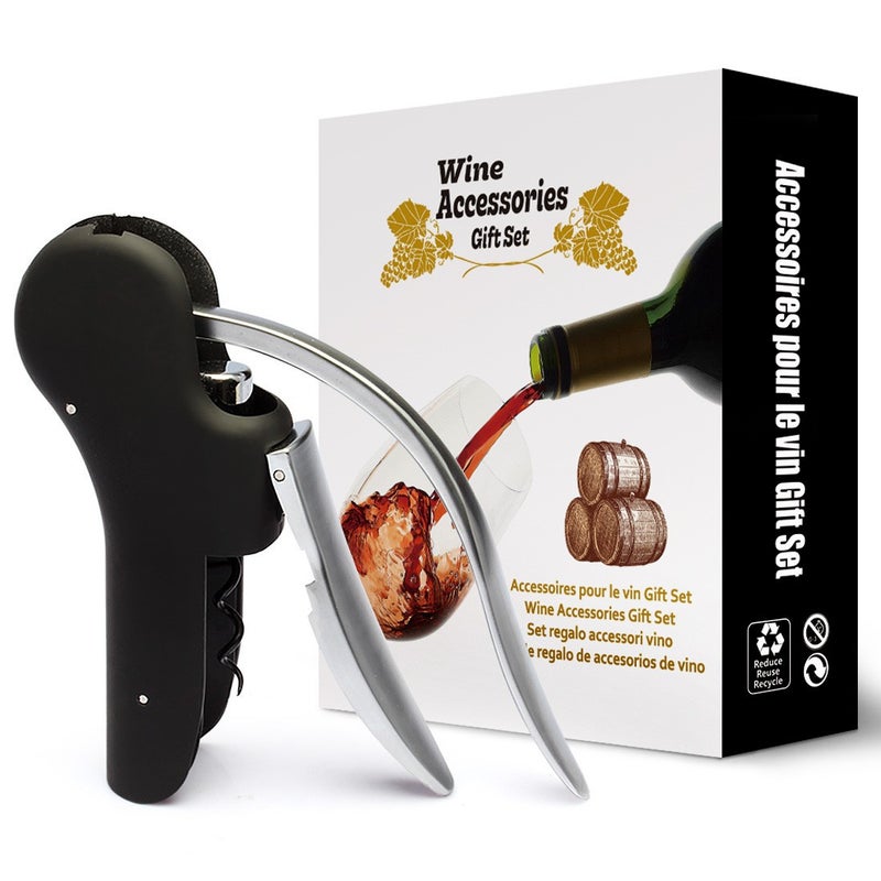 Zinc Alloy Wine Bottle Opener - Image 1