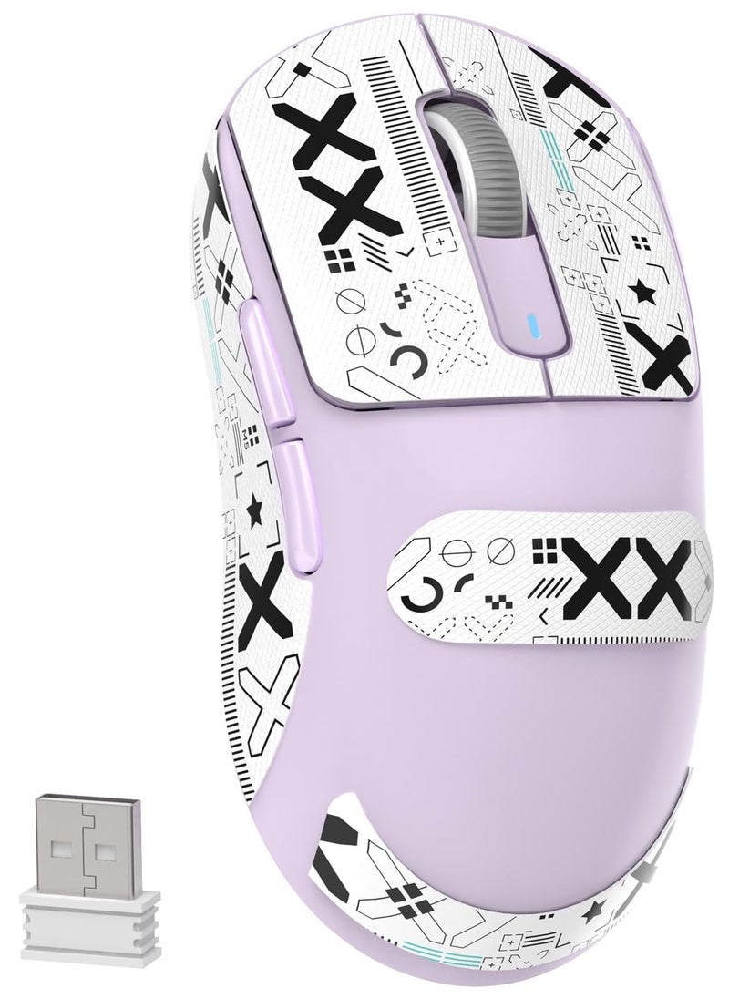Attack Shark - X3 Lightweight Wireless Gaming Mouse with Tri-Mode 2.4G/USB-C Wired/Bluetooth,Up to 26K DPI, PAW3395 Optical Sensor,5 programmable Buttons for PC/Laptop/Win/Mac - Image 1