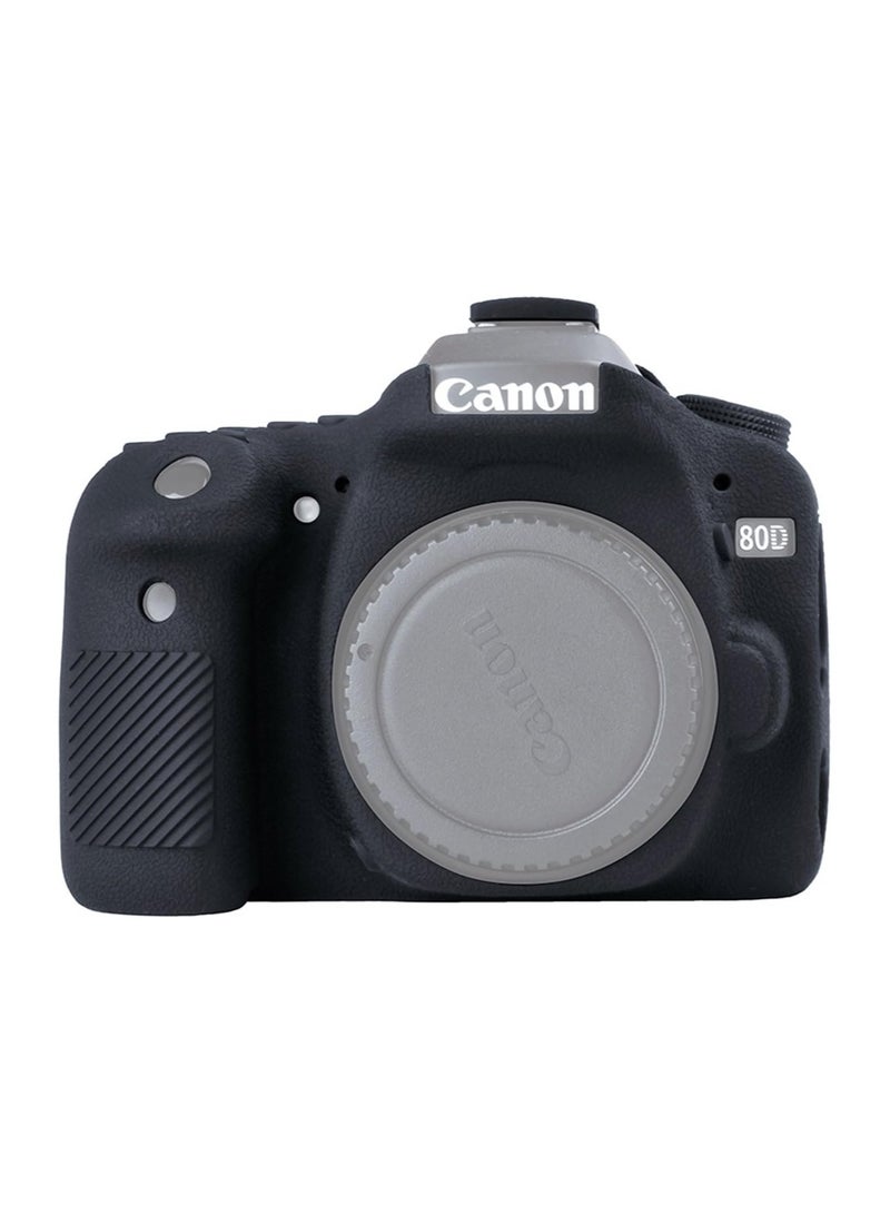 General Canon EOS 80D Camera Bag - Silicone Protective DSLR Skin Cover, Removable Cage, Shockproof, Dustproof  - Image 1