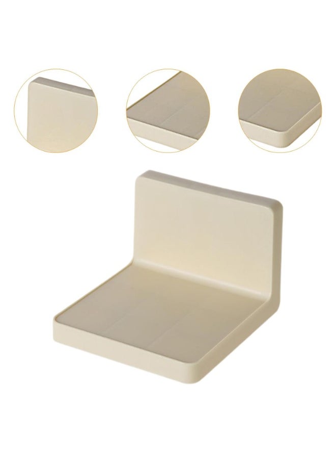 Mordely Multifunction Wall Mounted Storage Rack Self-Adhesive No-Drill Shelves Wall Organizer for Kitchen Bathroom Self-Adhesive Soap Sponge Holder  - Image 4
