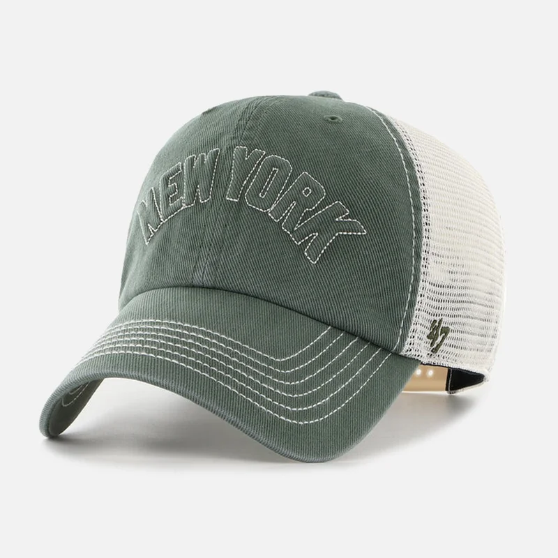 47 MLB New York Yankees Trailer Script Mesh Cap - Men