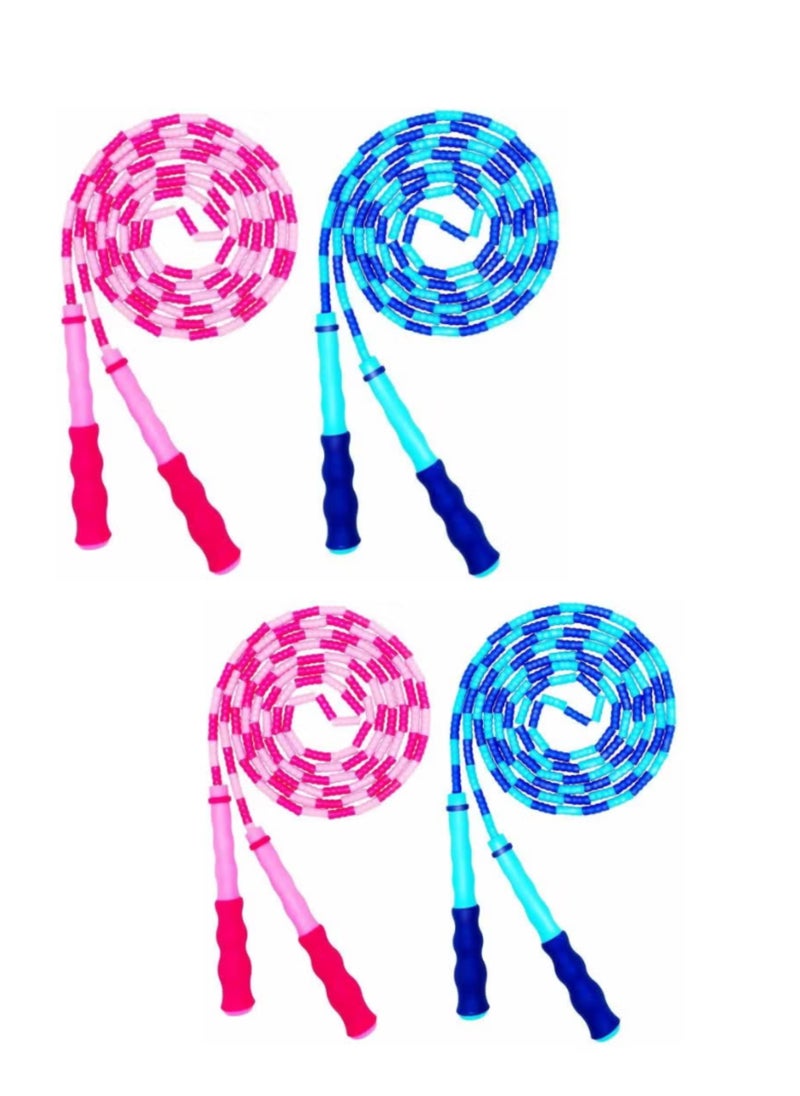Beauenty 4-Piece Soft Beaded Jump Rope 9feet  - Image 1