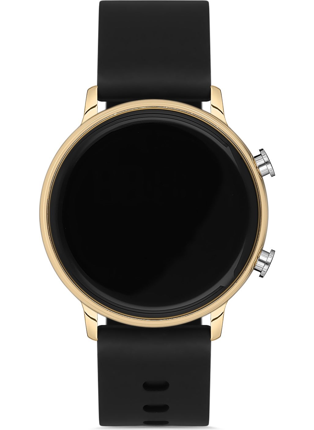 Aqua Di Polo 1987 Unisex Black Gold Silicone Wristwatch APWR032002  - Image 2