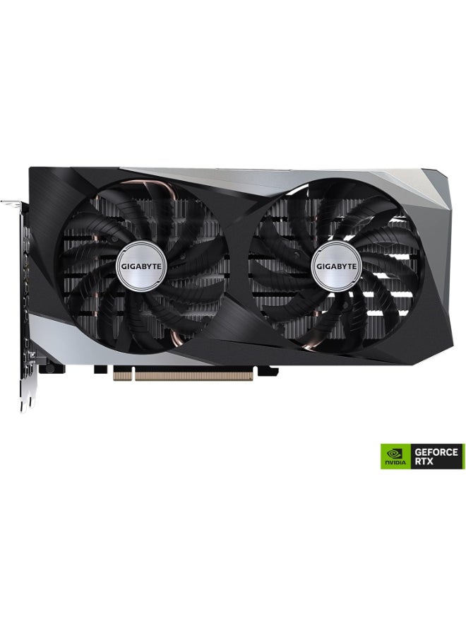 GIGABYTE GeForce RTX 3050 WINDFORCE OC 8G Graphics Card, 2X WINDFORCE Fans, 8GB GDDR6 128-bit GDDR6, GV-N3050WF2OC-8GD Video Card - Image 4