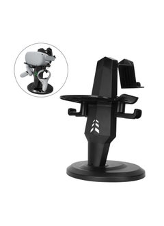 KASTWAVE VR Stand, VR Headset Charging Dock Display Stand, Touch Controllers Accessories for Oculus Quest, Quest 2,Rift, Rift S, Valve Index, Black  - Image 1