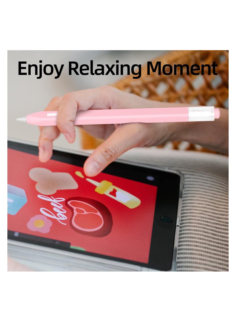 Excefore [3 Pack] Pencil Case for Apple Pencil 2nd Generation Case, Classic Design, Durable Silicone Case, [with 10 Silicone Tip Cover], for Apple Pencil 2nd Generation - Image 2