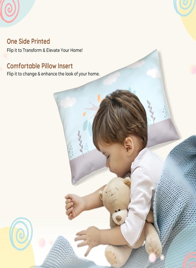 NEW COMERS® Kids Pillow with Super Soft Imported Fabric, 1 to 5 Year Kids Pillows, Animal & Cartoon Prints, Kid Pillow for Sleep, Bed Set, Neck Support-12 x 18 in-211 - Image 4