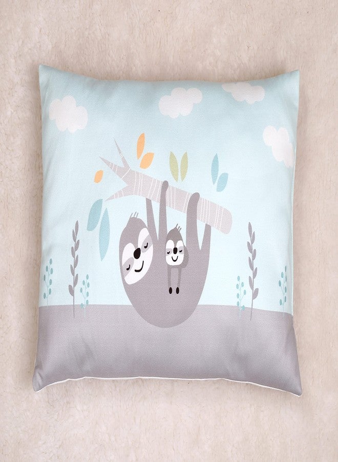 NEW COMERS® Kids Pillow with Super Soft Imported Fabric, 1 to 5 Year Kids Pillows, Animal & Cartoon Prints, Kid Pillow for Sleep, Bed Set, Neck Support-12 x 18 in-211 - Image 1