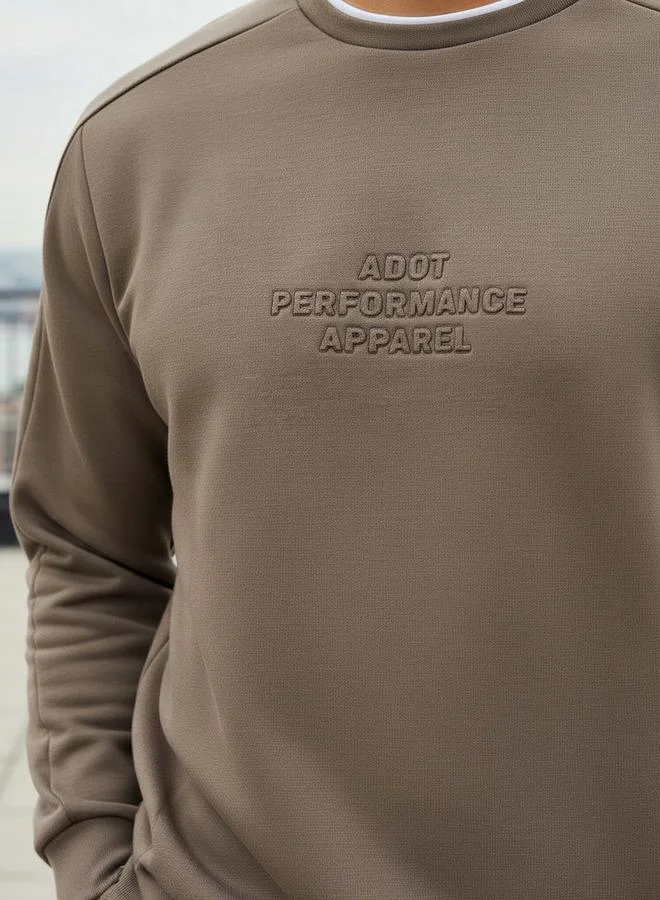 Splash Active  Men Performance Embossed Sweatshirt for Men | Best Price UAE