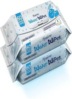 Hygiene Hygiene water wipes, 2 pieces - 60 wipes 
