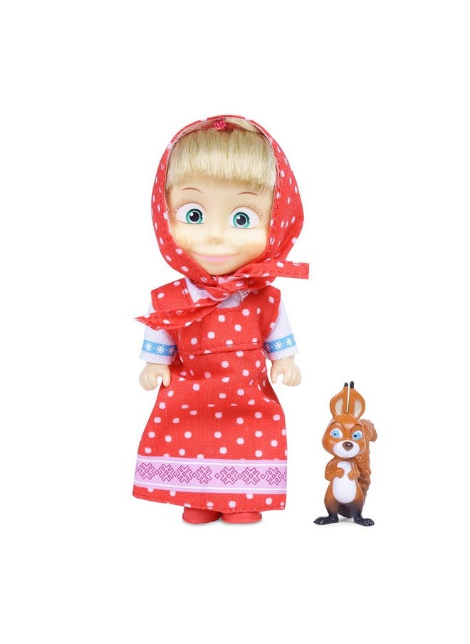 Masha and the Bear 12 Cm Toy Doll | Famous Cartoon | Ideal Gift Set for Girls Kids (Masha with Animal - RED) - pzsku/ZC024AD5D589AA1F97A75Z/45/_/1741330071/3b44a0c8-53d6-4e48-b5b2-8bbcad0ba3b4