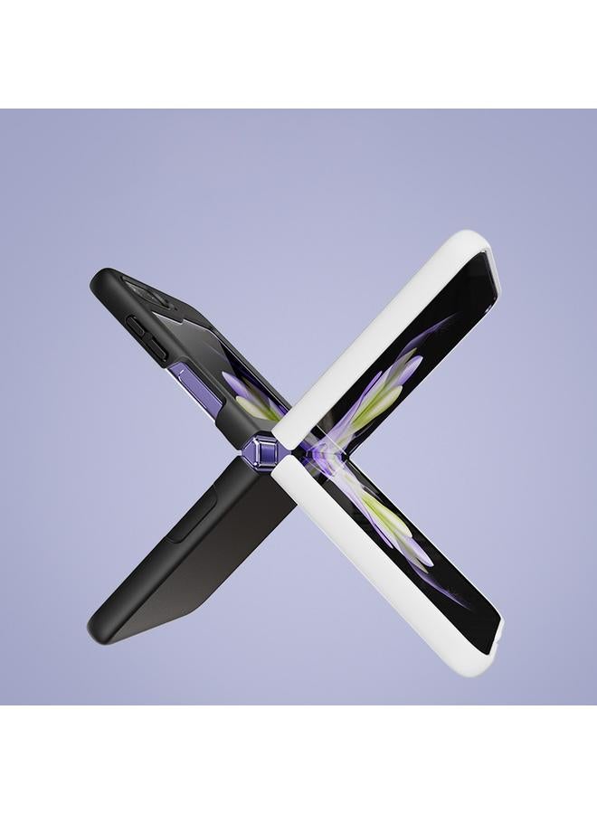 S-TOP Case For Samsung Galaxy Z Flip6 5G Skin Feeling Folding Shockproof Phone Case - Image 3