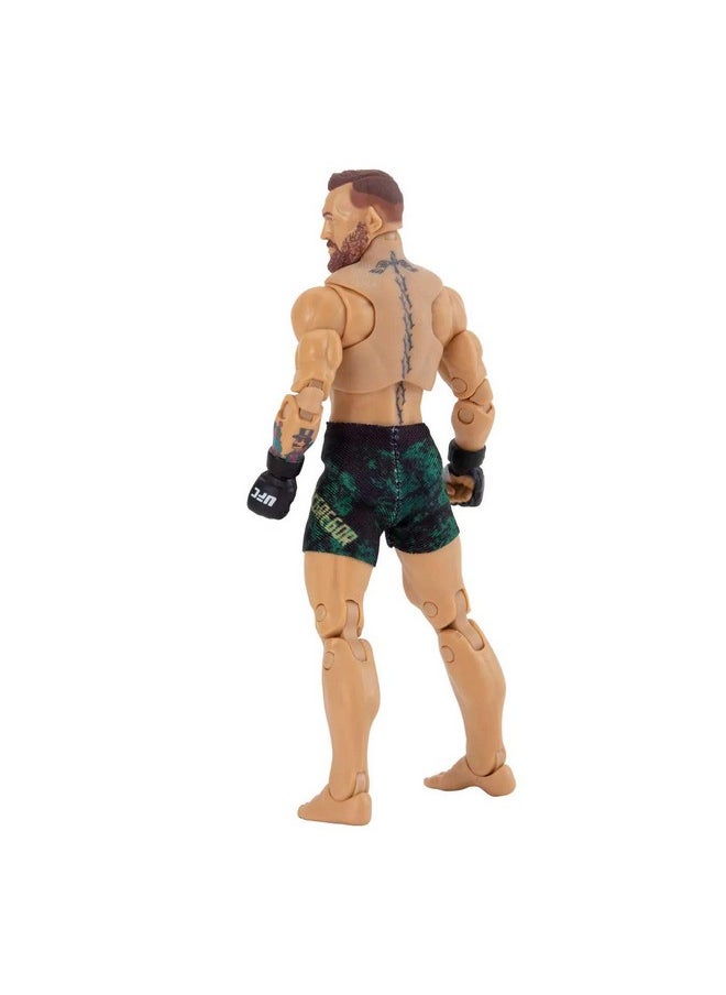 Ufc - Ultimate Series Limited Edition Conor Mcgregor, 6 Inch Collector Action Figure - Includes Alternate Head And Gloved Hands, Fight Shorts, Belt And Irish Flag Accessory - Image 1