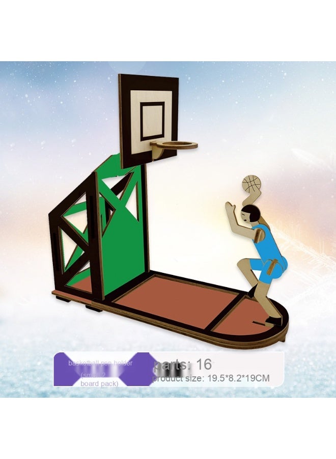 لعبة نموذج تركيب ثلاثي الأبعاد خشبية للأطفال