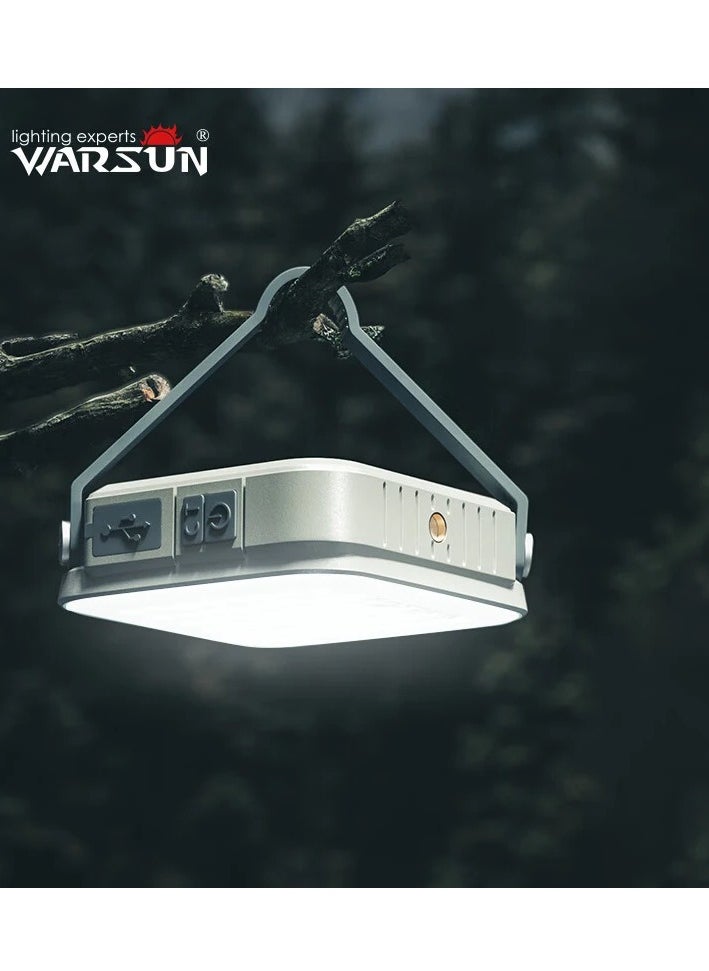وارسون مصابيح تخييم مقاومة للماء IPX6 SMD قابلة لإعادة الشحن مصابيح خارجية معلقة محمولة إضاءة تعبئة أعمال صيانة الإضاءة  - Image 2