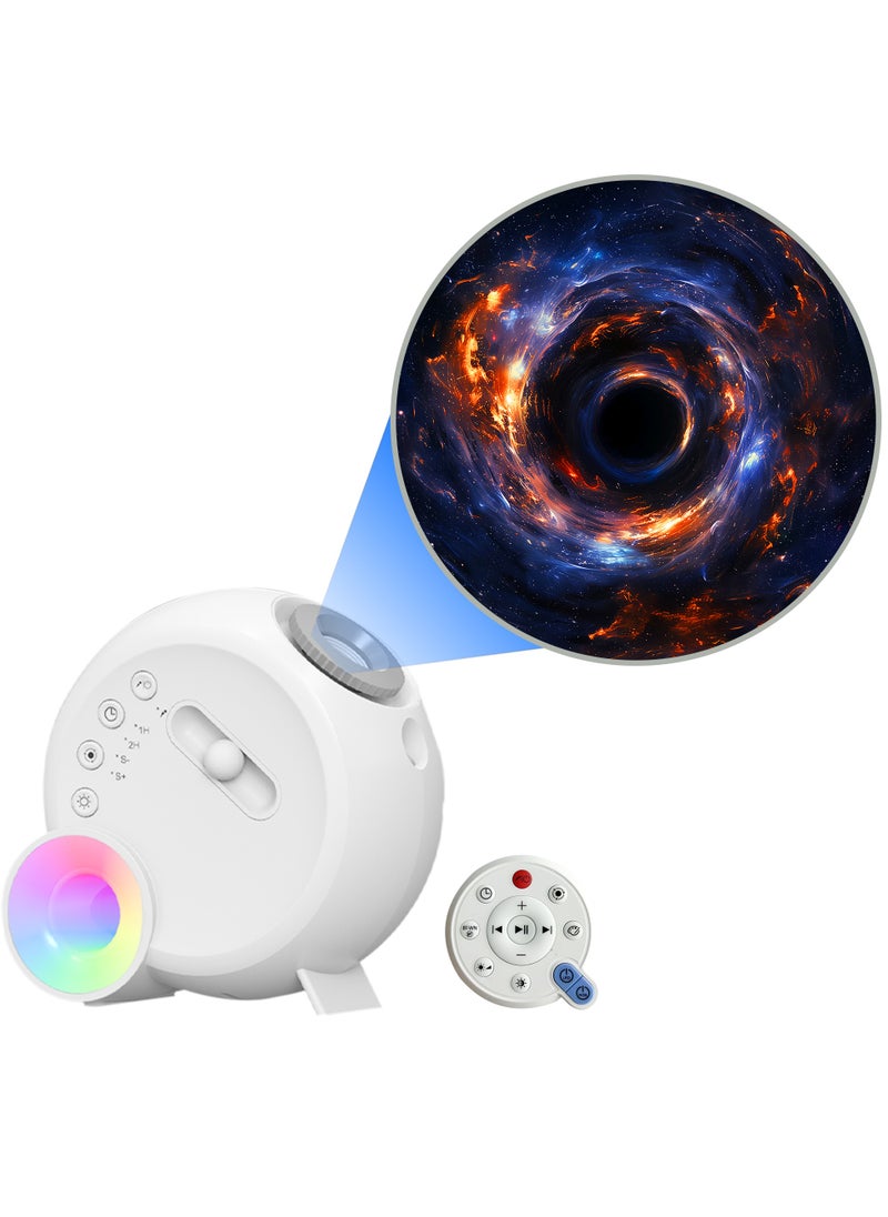 Galaxy Projector Hd Image Large Projection Area Bedroom Night Light Led Light Planetarium Projector