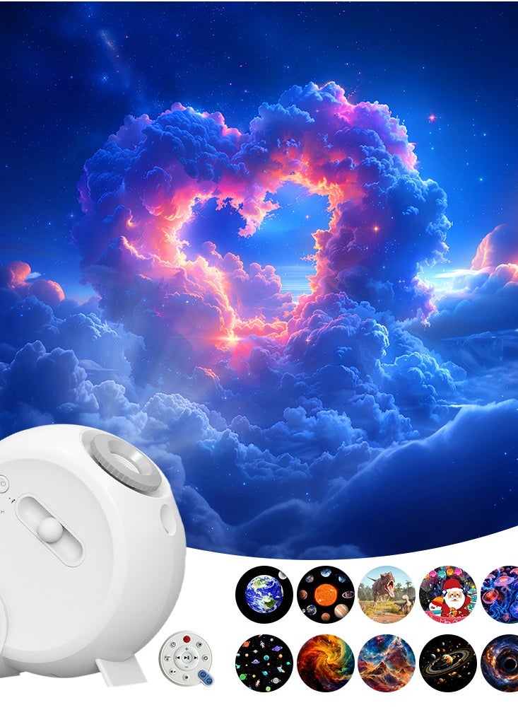 Galaxy Projector Hd Image Large Projection Area Bedroom Night Light Led Light Planetarium Projector